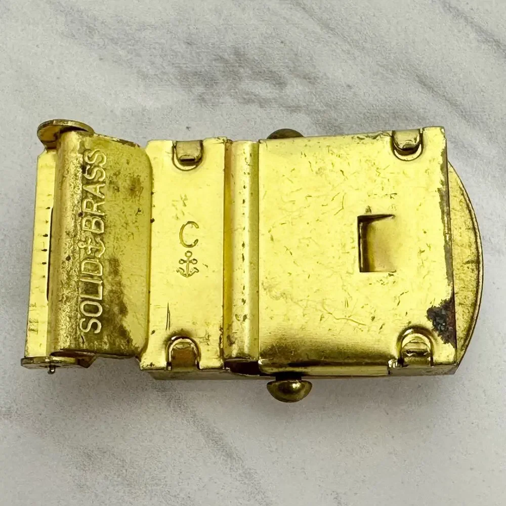Cub Scouts BSA Solid Brass Web Belt Buckle
